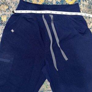 Small high waist figs scrubs TINY bleach dots in pic